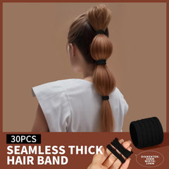 Teenitor seamless black ties texture showing thread-covered surface for gentle grip
