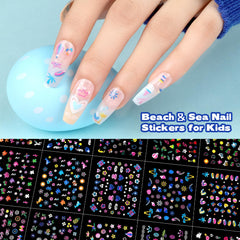 Teenitor glitter 3D sticker detail adding sparkle and eye-catching benefit