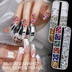 Teenitor finished manicure showcasing charm variety and styling ideas