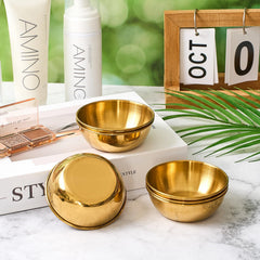 Teenyyou bowls staged on bathroom counter suggesting salon-quality routine