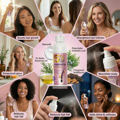 TEHAYSH bottle on bathroom vanity for quick post-wash application