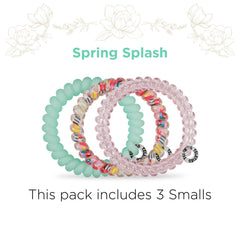 Teleties spiral texture close-up highlighting smooth surface for gentle hold