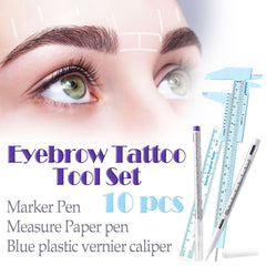 Teling white and purple skin markers highlighting visible contrast on skin