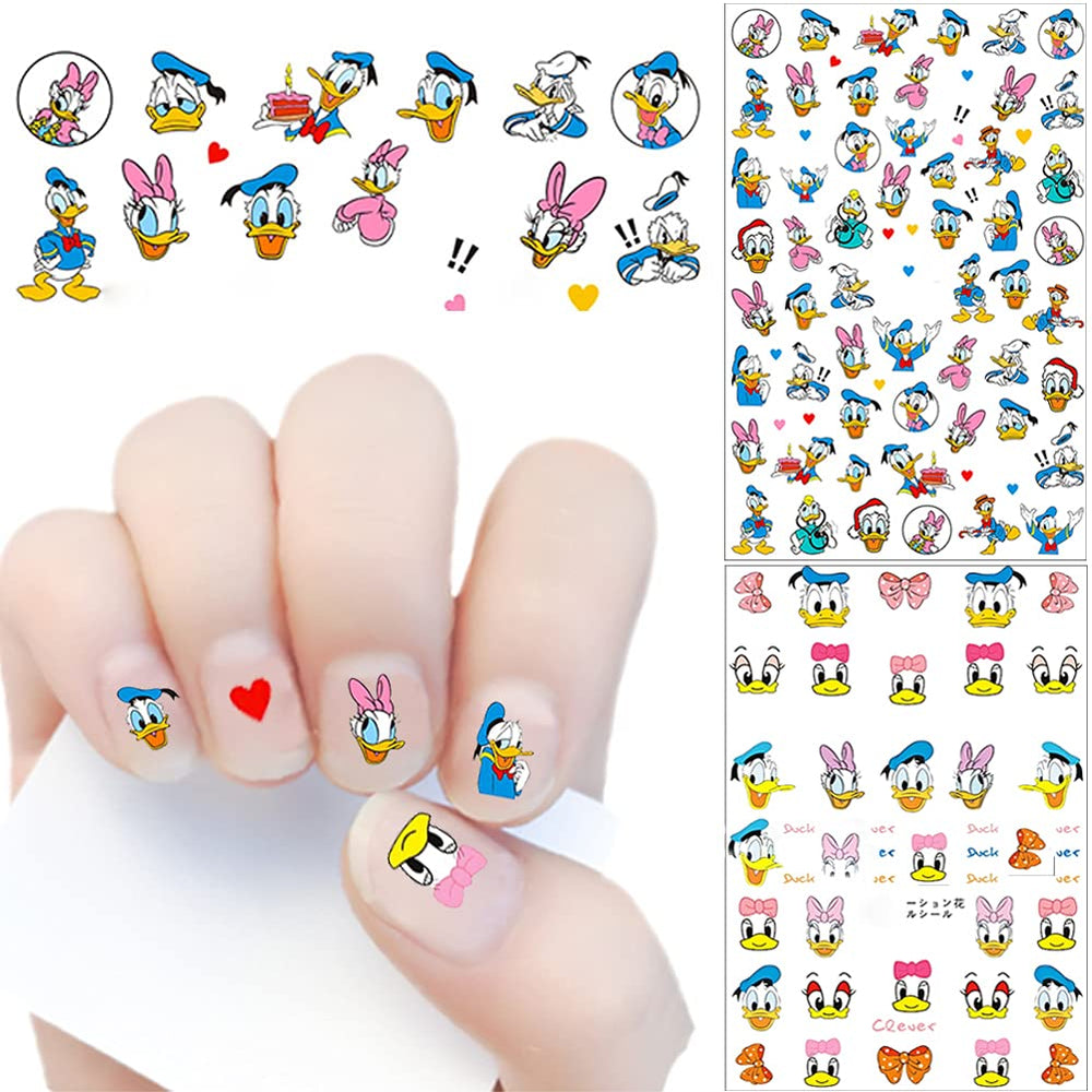 Temote application in use with tweezers placing sticker for neat DIY nail art