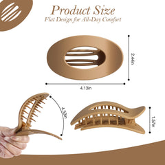 Tengantongda matte finish detail on clip surface, subtle look complements outfits