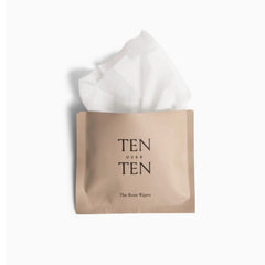 Tenoverten cloth close-up texture with botanicals visible for gentle nail hydration