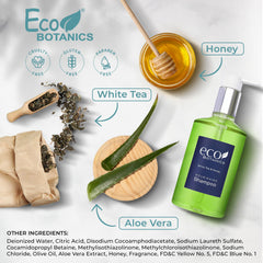 Terra Pure shampoo lather texture demonstrating gentle cleansing power