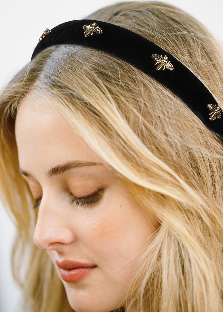 TERSE bee metal adornment detail showing vintage charm and decorative flair