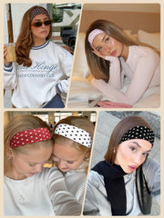 TERSE flat-lay of three headbands showing pattern variety for styling