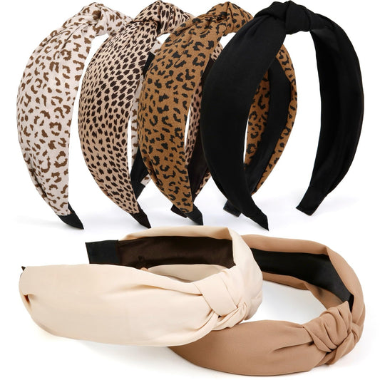 TERSE front packaging showing six cheetah headbands and colors for gifting