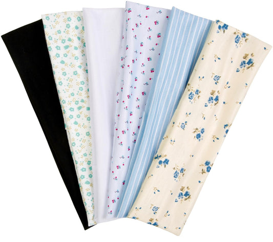 TERSE front packaging showing seven mixed headbands and variety