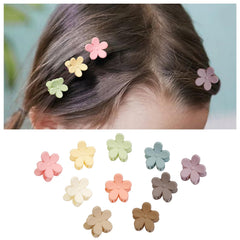 TERSE child with clips at party showing playful, eye-catching accessory