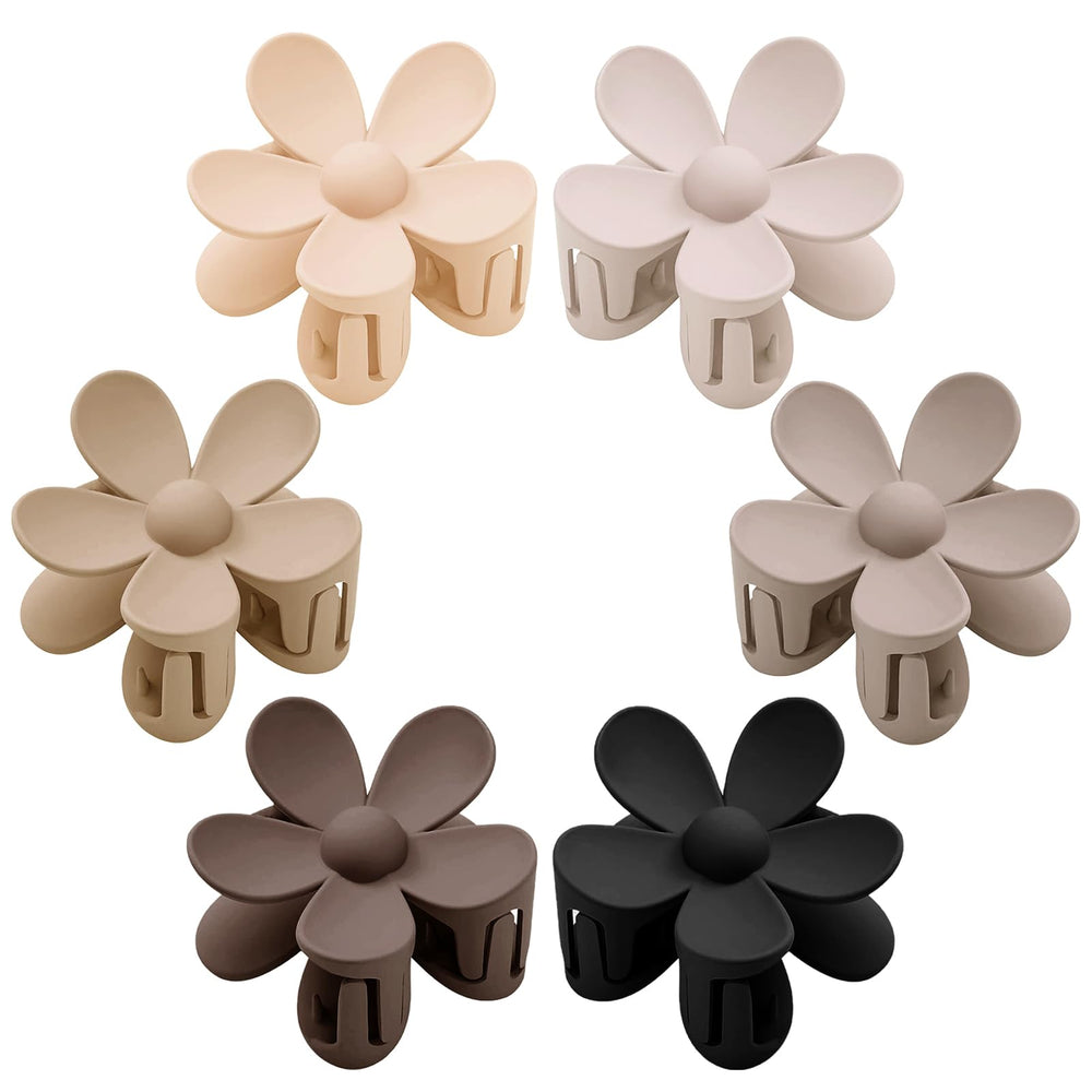 Tetizo front packaging showing six matte daisy clips and organized colors for easy gifting