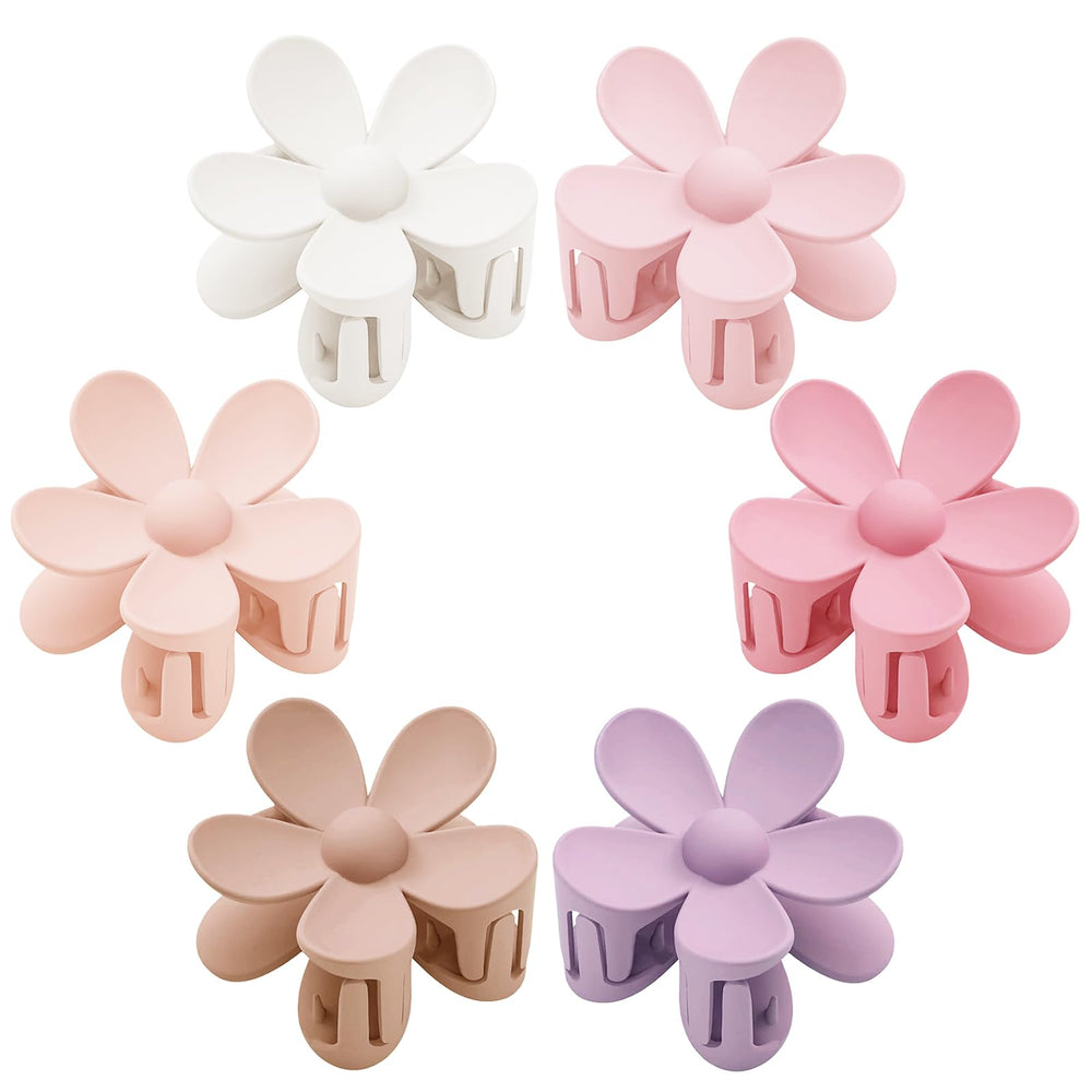 Tetizo front packaging showing six matte flower clips and neat presentation