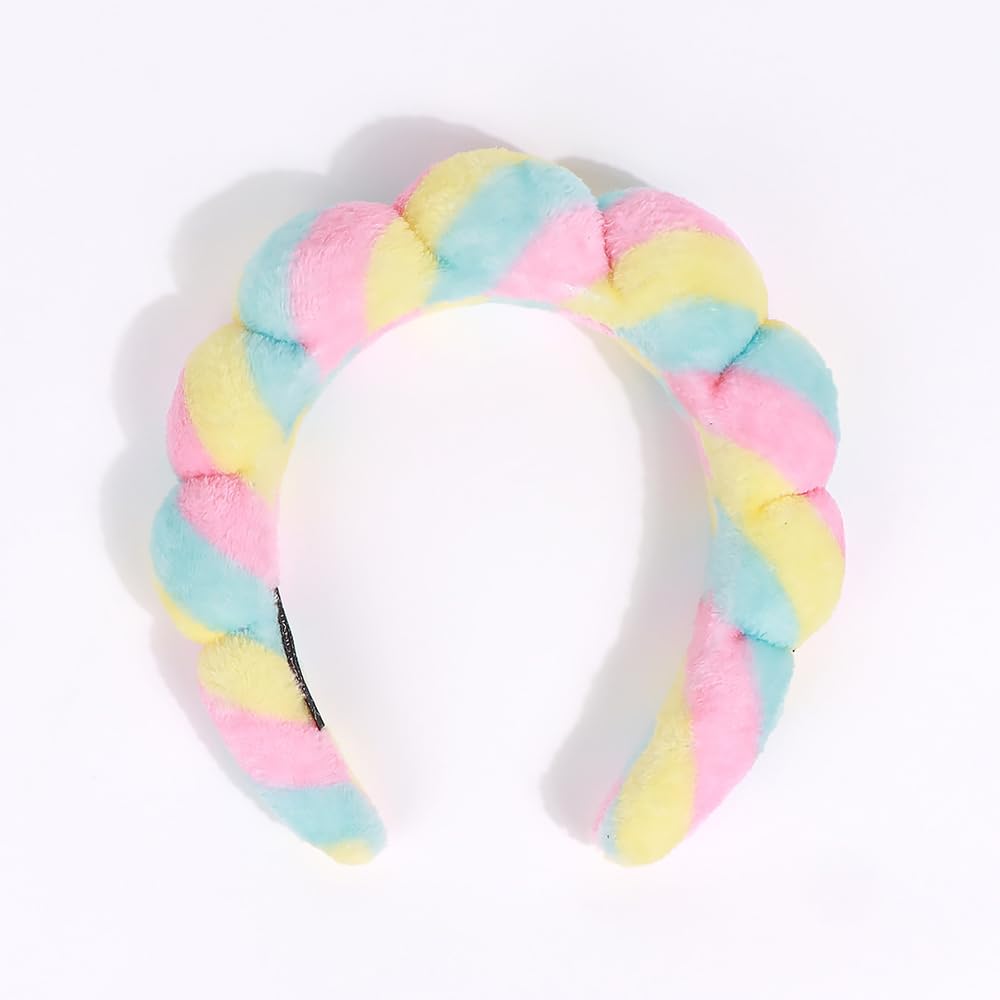 Tetizo headband size comparison on model showing fit and coverage