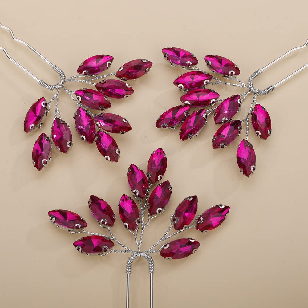 Teyglen pins styled on a bride outdoors showcasing romantic color accent