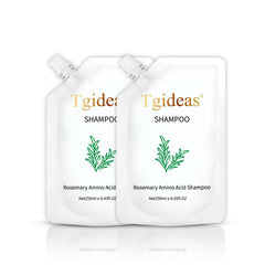 Tgideas rosemary amino acid shampoo front bottle showing label and benefits