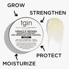 tgin label and jar size comparison highlighting nourishing ingredients