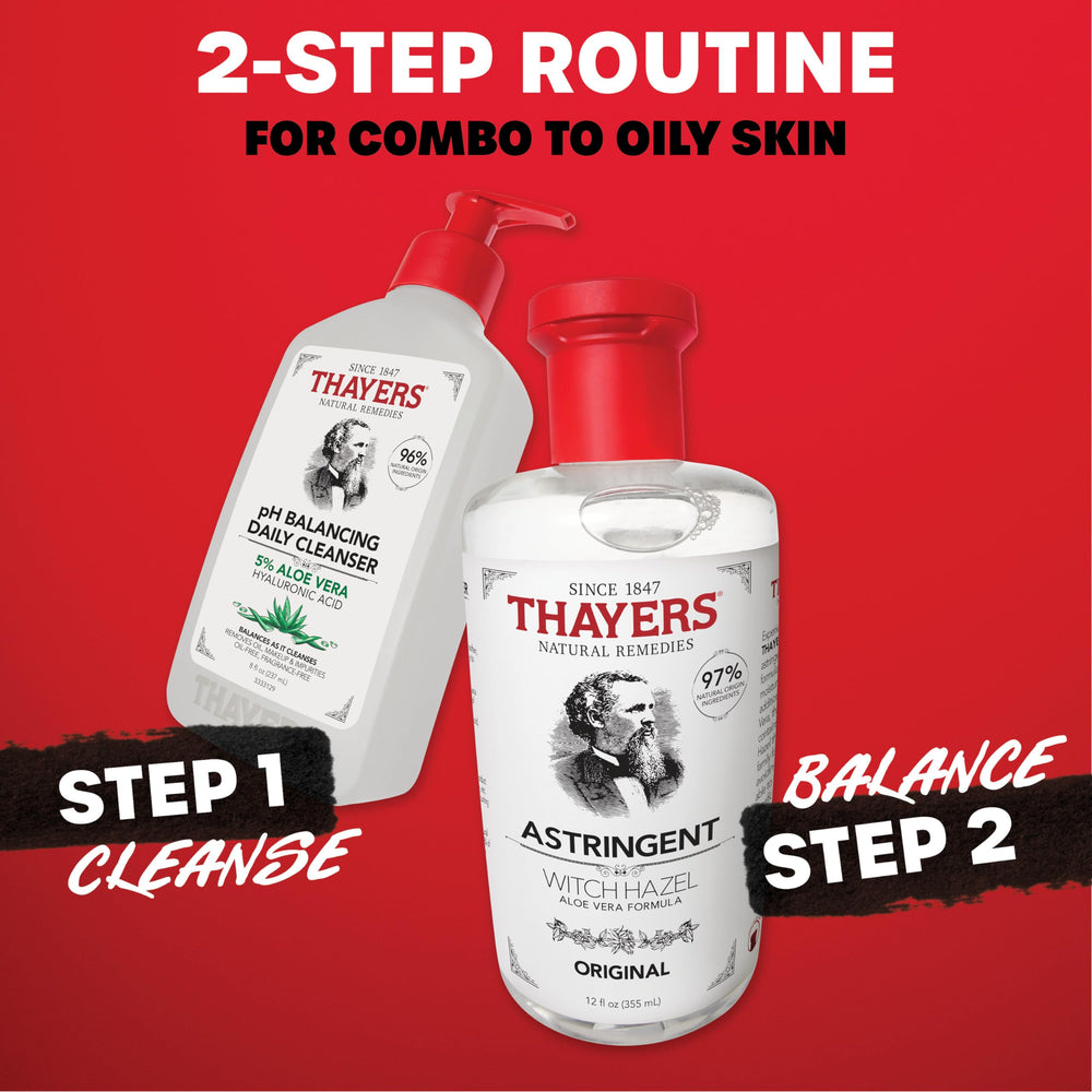 THAYERS 12 ounce bottle next to ruler showing size and value