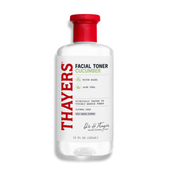 Thayers bottle front packaging showing cucumber toner and benefits