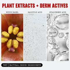 Thayers pad saturated with solution showing hydrating formula ready to refresh skin