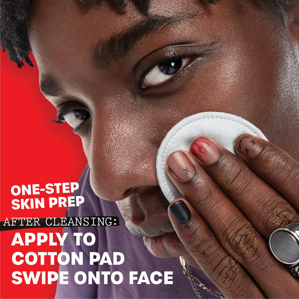 THAYERS pouring into hand to show lightweight texture and easy absorption