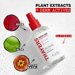 Thayers texture droplet on skin highlighting hydrating glycerin benefit