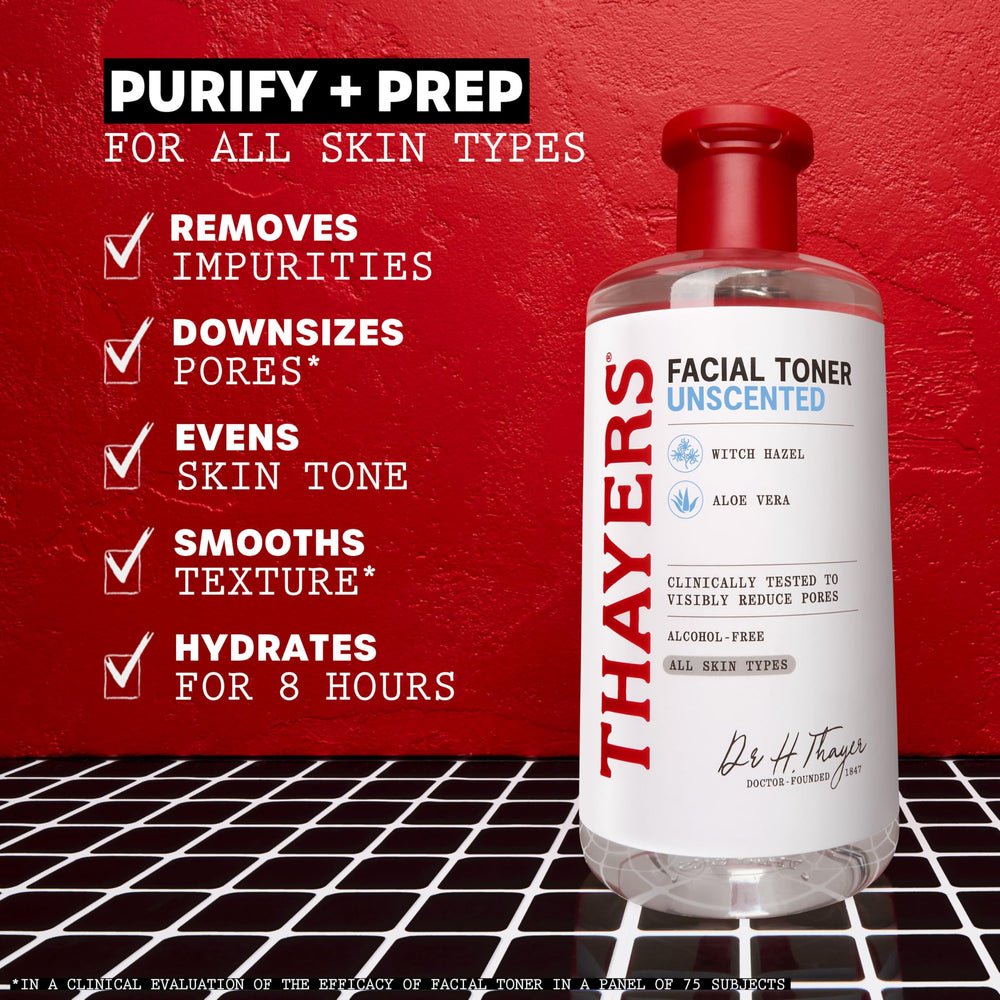 THAYERS texture poured into hands demonstrating hydrating feel and absorption benefit