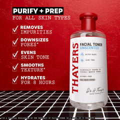 THAYERS texture poured into hands demonstrating hydrating feel and absorption benefit