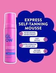 THE AUSTRALIAN GLOW close-up of mousse foam highlighting lightweight feel