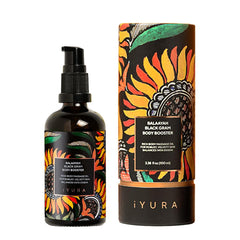 The Ayurveda Experience iYURA Balaayah bottle front view showing label and firming benefit