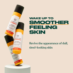 The Body Shop texture drop close-up highlighting lightweight absorption