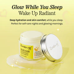 The Crème Shop gel texture close-up highlighting smooth hydrating formula