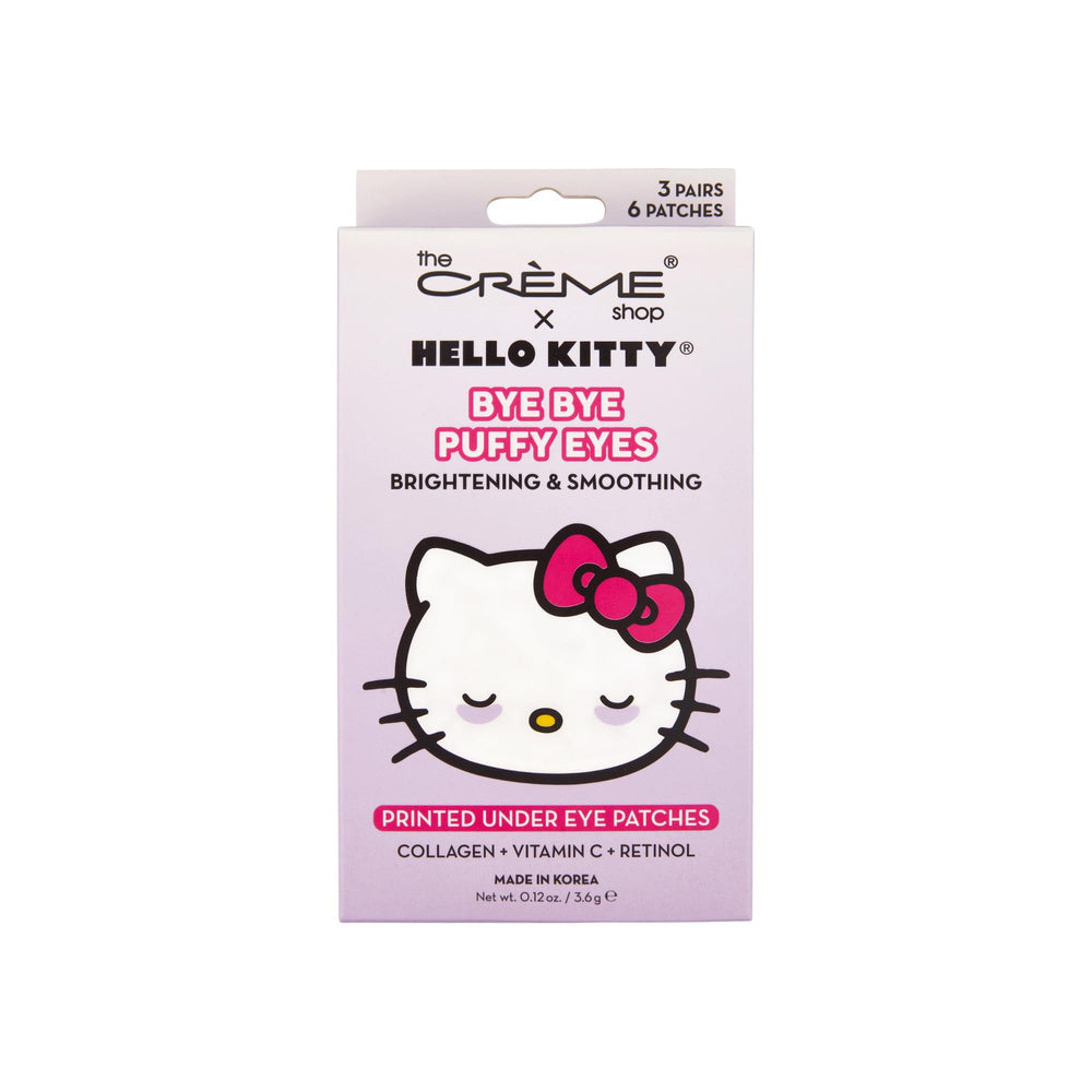 The Crème Shop Hello Kitty front packaging showing playful branding and benefits