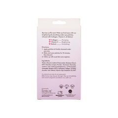 The Crème Shop close-up of hydrogel patch texture highlighting adhesive hydration