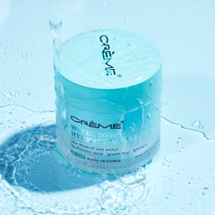 The Crème Shop hand applying crème illustrating quick absorption and no greasiness