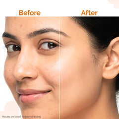 The Derma Co placed in bathroom routine setting demonstrating daily use