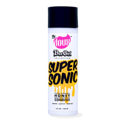 The Doux Supersonic Honey Condish front bottle showing label and benefits