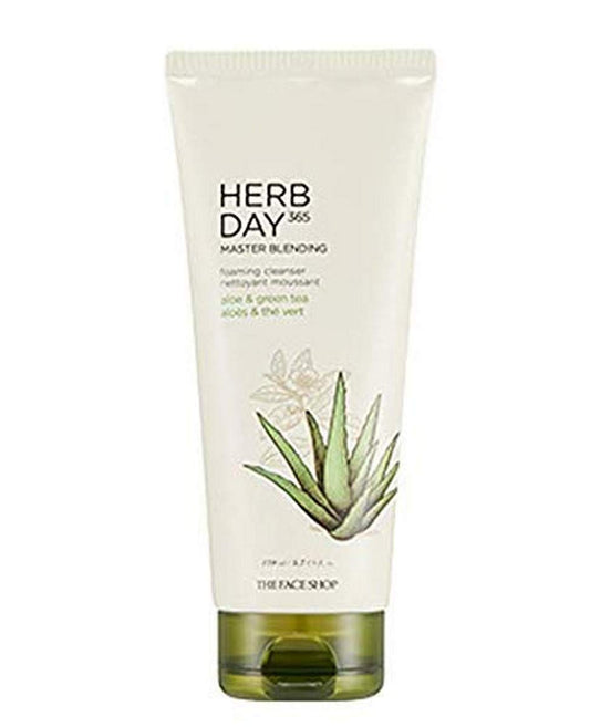 The Face Shop front packaging showing cleanser tube and clear product benefits
