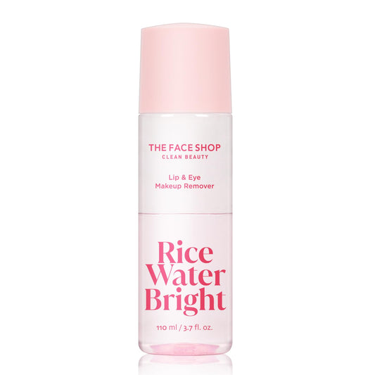 The Face Shop front bottle showing packaging and easy-pour design for travel