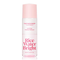 The Face Shop front bottle showing packaging and easy-pour design for travel