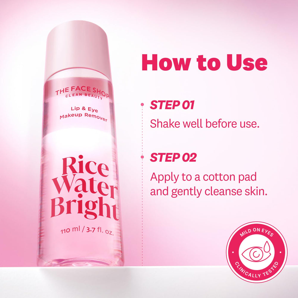 The Face Shop bottle beside a ruler showing the 3.7 fl oz size and portability