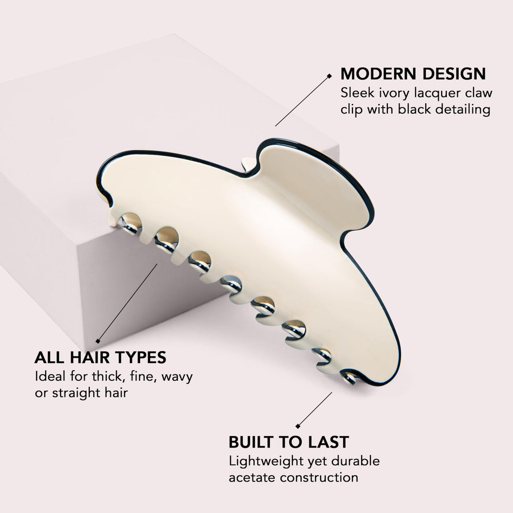 The Hair Edit close-up of teeth detail showing contoured bite for even hold