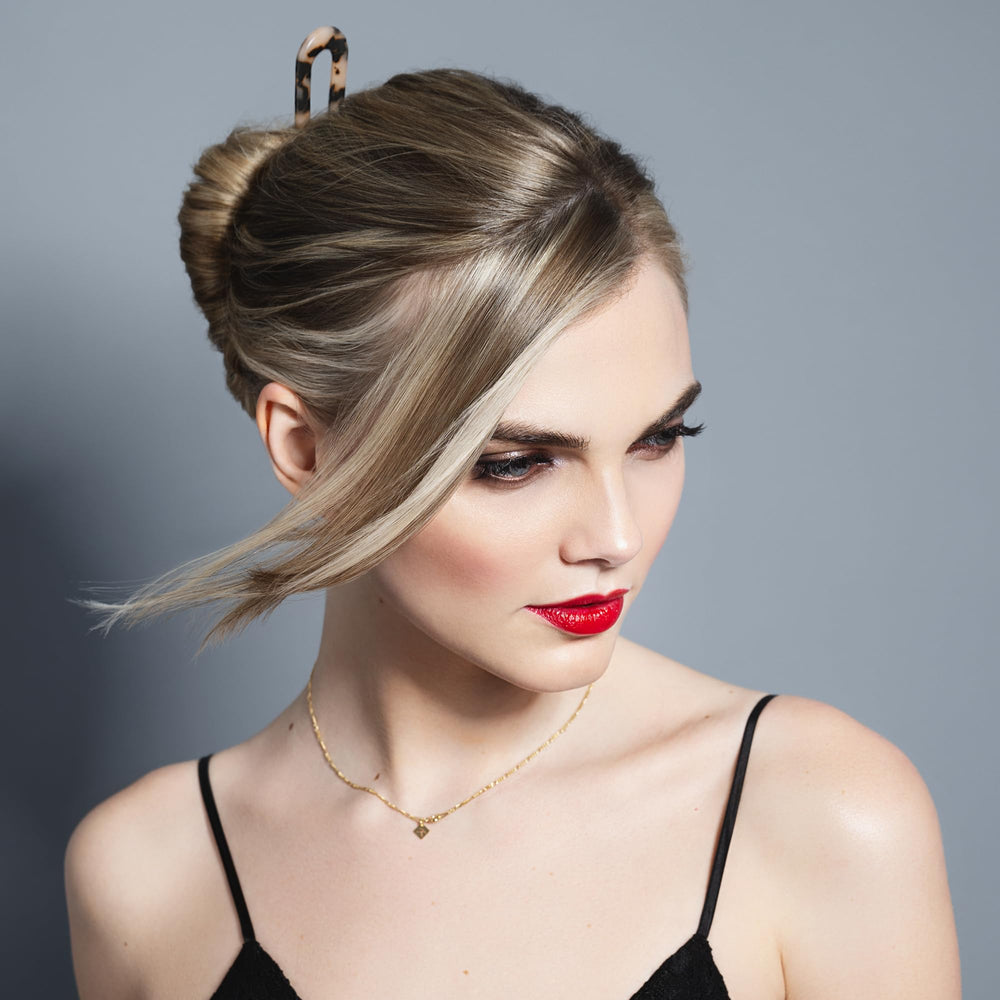The Hair Edit packaged lifestyle shows ready-to-go accessory for commuting