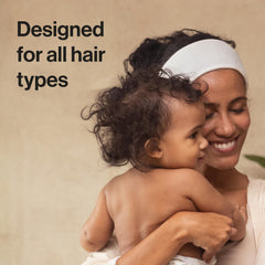 The Honest Company before and after images showing reduced tangles and softness