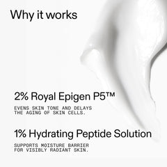 The INKEY List ingredients label close view showing peptide percentages and formulation transparency