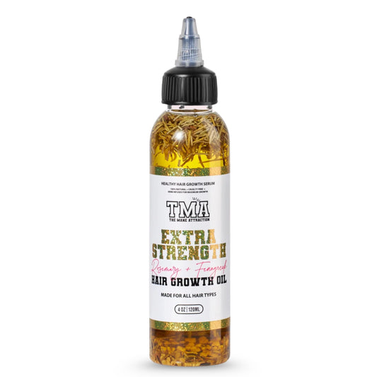 The Mane Attraction front packaging showing 4 fl oz bottle and brand benefit