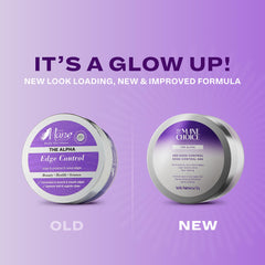 Open jar close-up highlighting The Mane Choice gel texture and smooth slip