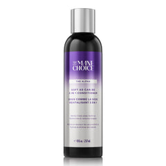 The Mane Choice front bottle view showing product and styling convenience