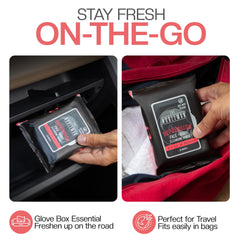 The Nobleman tubs inside a gym bag for portable post-workout freshness